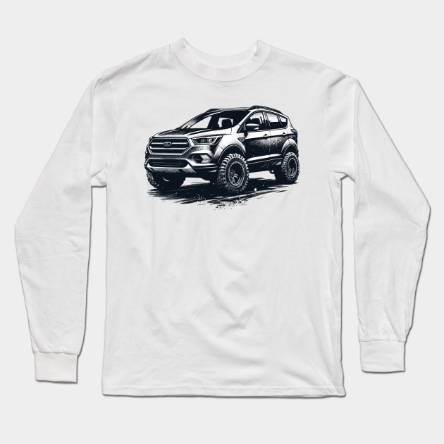 Ford Escape Long Sleeve T-Shirt by Vehicles-Art